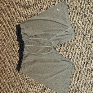 ASICS men's gray/black underwear/bike shorts
